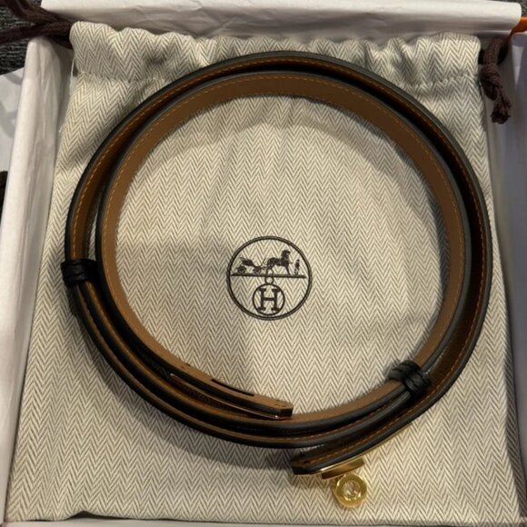 Hermes Kelly 18 Belt with Dustbag/Box - Picture 4 of 5
